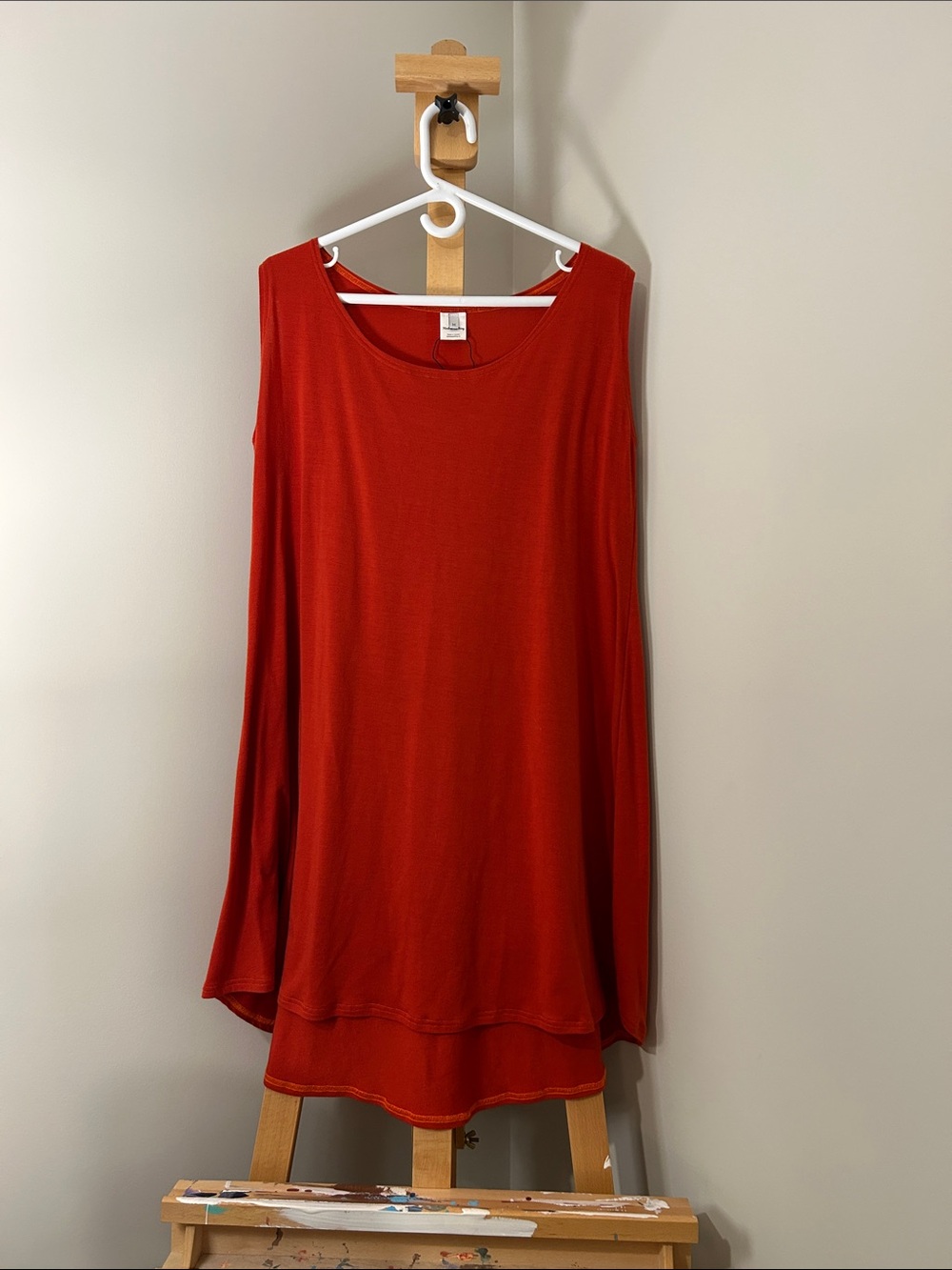 Kindred Clothing | Sleeveless Tunic in Rich Red | Size M
